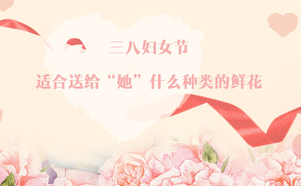 三八婦女節，適合送給“她”什么種類的鮮花？